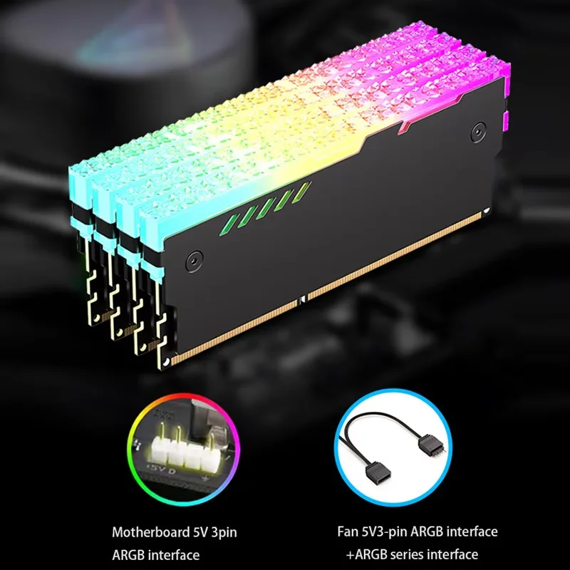 PC Memory Heatsink RM-1 RAM Co - Ddr5 Ram ulasan dan harga