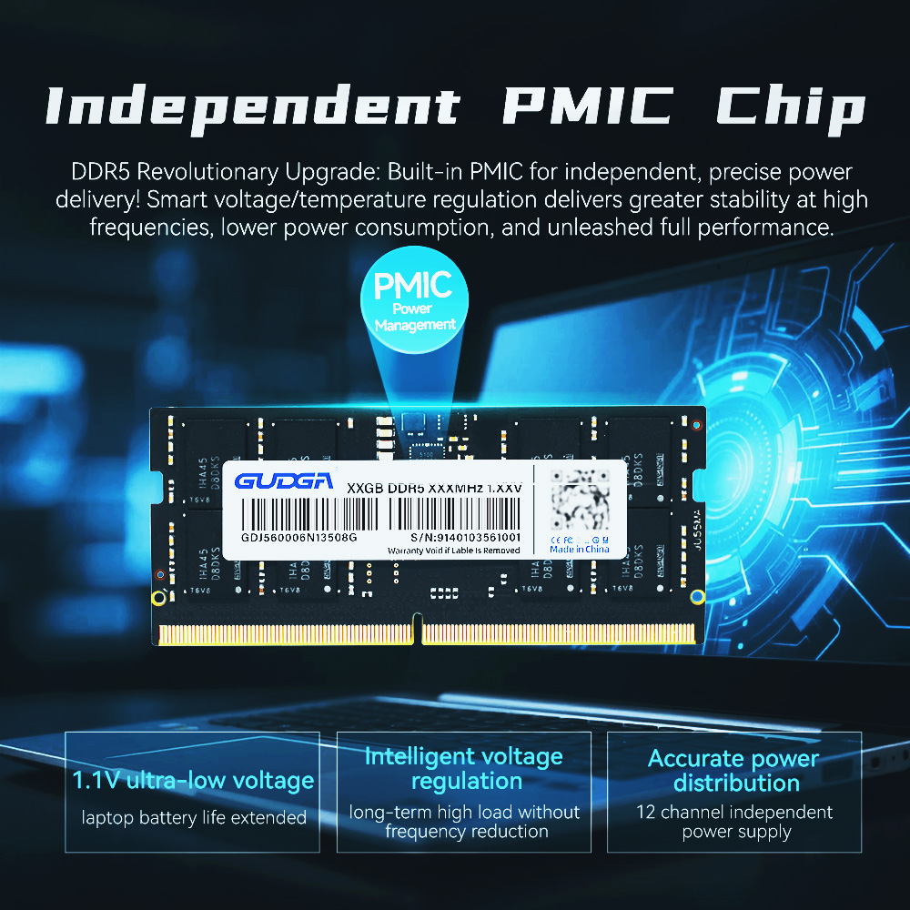 GUDGA DDR5 RAM 8GB 16GB 32GB D - Ddr5 8Gb ulasan dan harga