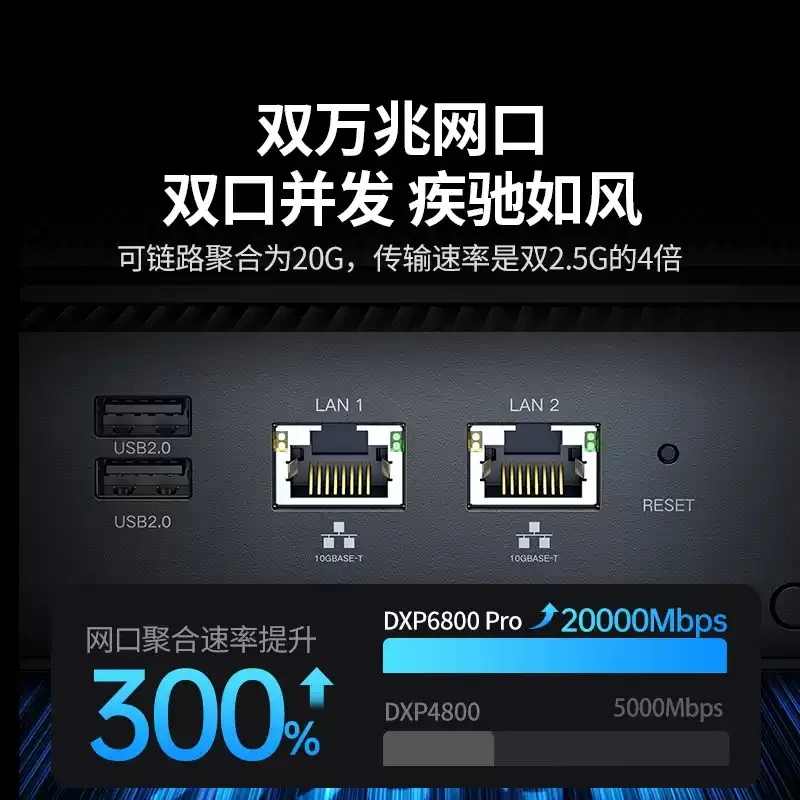 For DXP6800 Pro 6-Bay NAS | i5 - Ddr5 8Gb ulasan dan harga