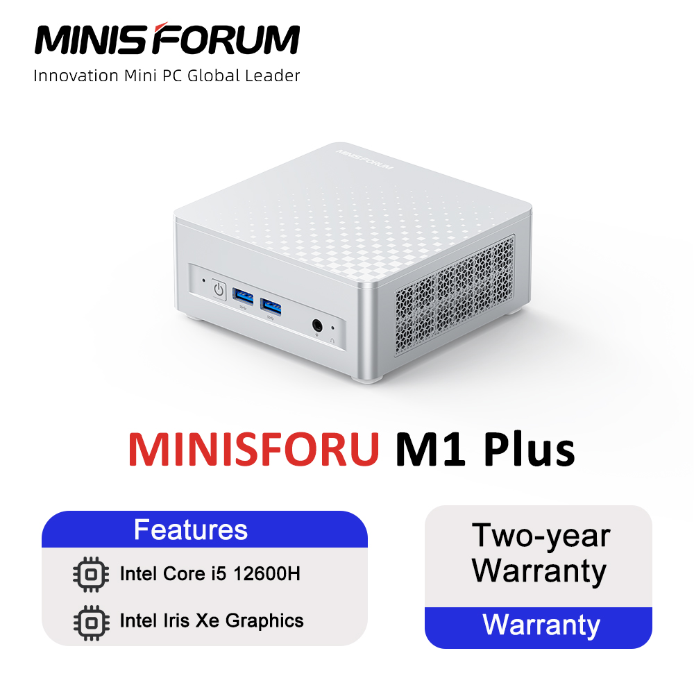 MINISFORUM M1 Plus Mini PC Int - Ddr5 4800Mhz ulasan dan harga
