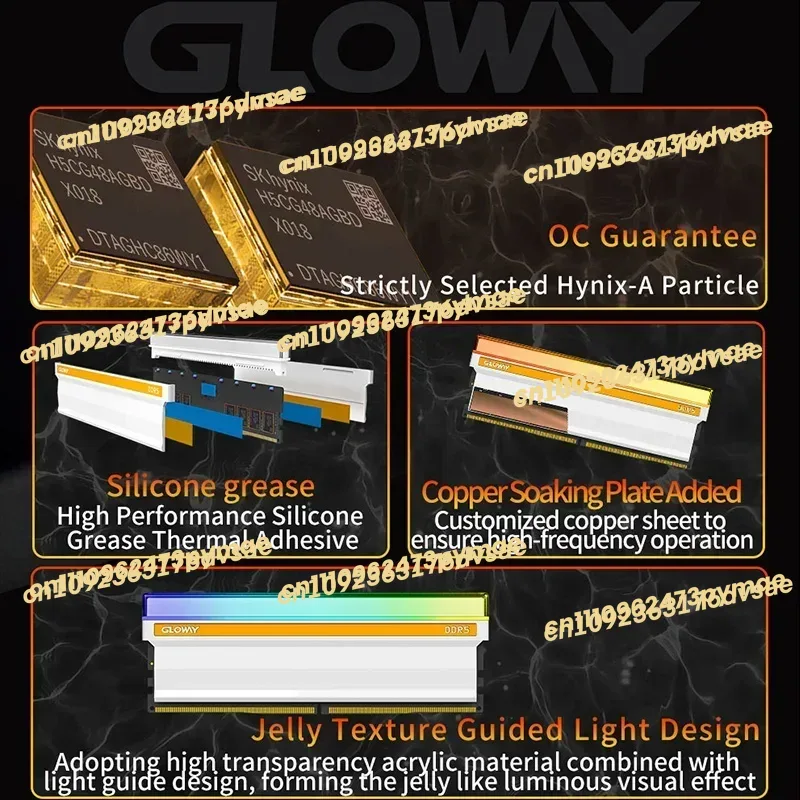 NEW GLOWAY DDR5 32G Ram(16Gx2) - Ddr5 Rgb Ram ulasan dan harga