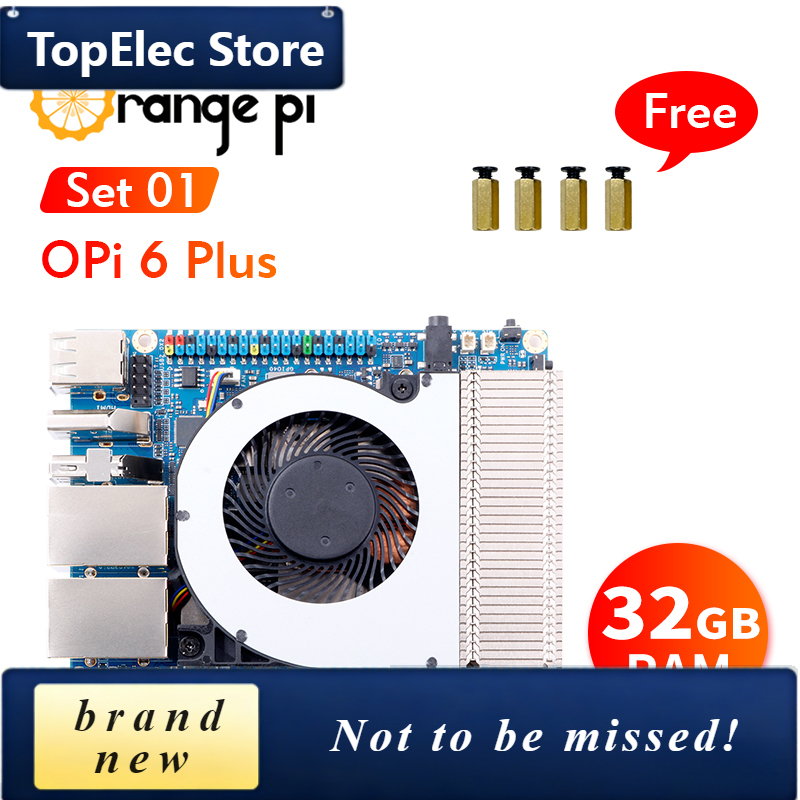 TopElec Orange Pi 6 Plus+Coole - Ddr5 32Gb ulasan dan harga
